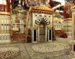 The Prophet's place of prayer became a place of paradise. صلى الله عليه و سلم